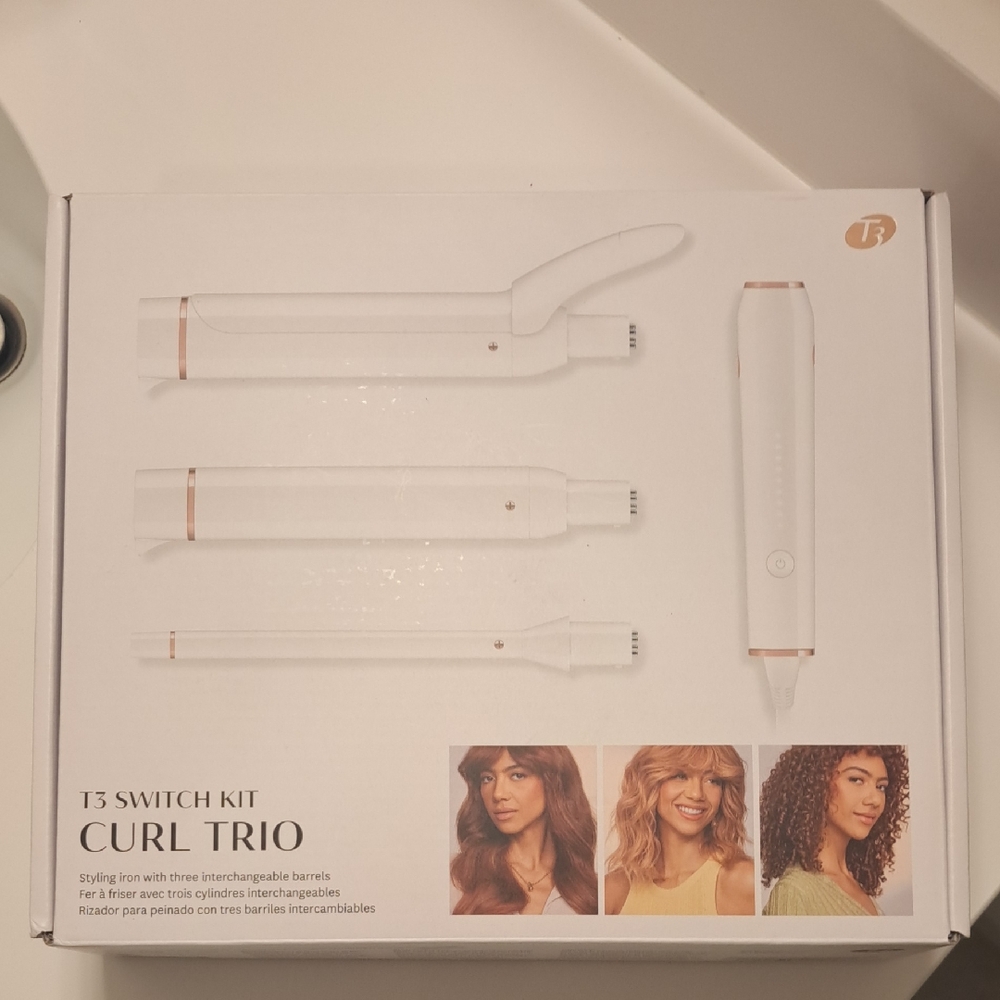 T3 Curl Trio Switch Kit - White and Gold